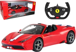 Coche RC Rastar 1:14 Ferrari LaFerrari Aperta descapotable rojo