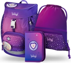 Set escolar BAAGL Airy Caballos Corazón