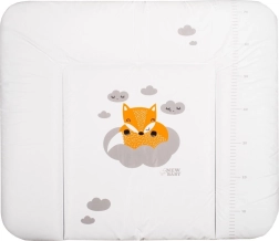 Cambiador acolchado NEW BABY Zorrito 85 × 70 cm blanco