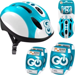 Set infantil de equipo de protección azul