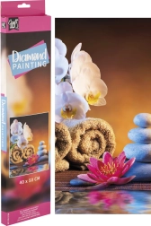 Pintura con diamantes Zen 40 × 50 cm