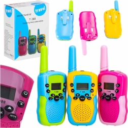 Walkie Talkies para niños - 3 unidades