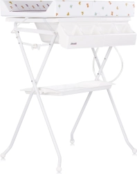 Bañera con cambiador y soporte Aqua Little Farm