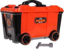 Maletín infantil y banco de trabajo 2 en 1 con herramientas, 65 piezas