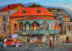 Puzzle Calles del viejo Tiflis 1000 piezas MAGNOLIA