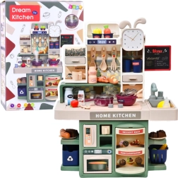 Cocina infantil con vapor, luces y sonidos – 33 accesorios