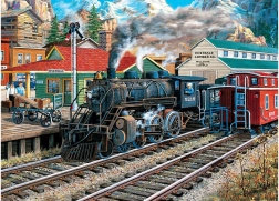 Puzzle EUROGRAPHICS antigua estación de tren 1000 piezas
