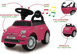 Jamara correpasillos y andador Fiat 500 2 en 1 rosa
