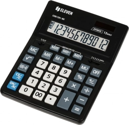 Calculadora ELEVEN de 12 dígitos, negra