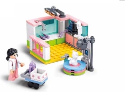 Set de construcción Sluban Metropolis Ambulancia para mascotas
