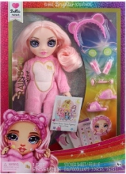 Muñeca Rainbow High Junior para fiesta de pijamas, Bella Rosa