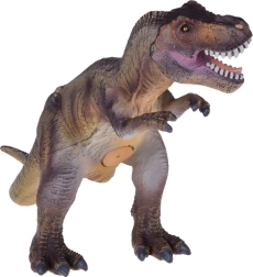 Figura de tiranosaurio rex de goma blanda para niños