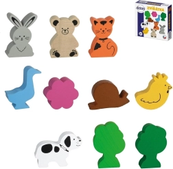 Animalitos de madera Detoa