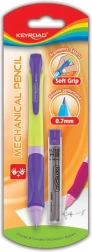 Portaminas mecánico KEYROAD Neo 0,7 mm – blíster, mix de colores