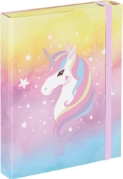 Carpetas para cuadernos escolares A5 Rainbow Unicorn
