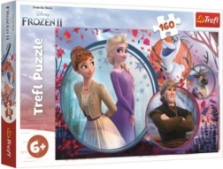 Puzzle Trefl Disney Frozen 2 – aventura de hermanas, 160 piezas