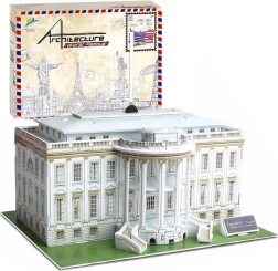 Puzle 3D espacial Casa Blanca – 35 piezas