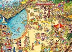 Puzzle Golondrinas costeras 1000 piezas