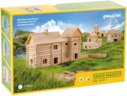 Vario Massive construcción de madera 209 piezas WALACHIA