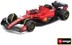 Modelo metálico BBURAGO 1:43 FERRARI F1 SF-23 (2023) Carlos Sainz con piloto