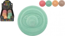 Tizas redondas para aceras, mezcla de colores