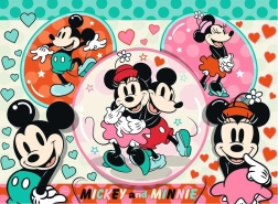Rompecabezas Ravensburger Mickey y Minnie – pareja soñada XXL 150 piezas