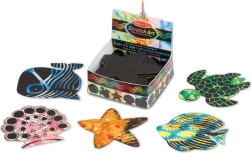 Set de tarjetas para rascar océano Melissa & Doug