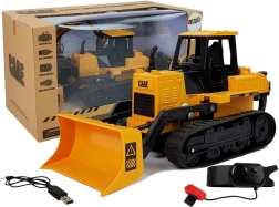 Bulldozer RC con orugas controlado por gestos de la mano 2.4 GHz 1:28