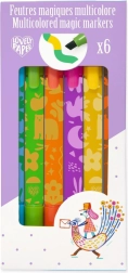 Rotuladores mágicos de colores DJECO (set de 6)