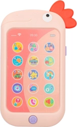 Teléfono educativo de juguete Baby Mix rosa