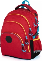 Mochila escolar Oxy Scooler roja
