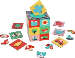 Petit Collage juego sensorial Encuentra tu objeto favorito