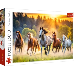 Puzzle de 1500 piezas – Caballos salvajes TREFL