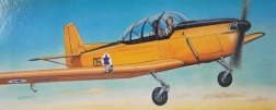 Maqueta de plástico del avión Fokker S-11 Instructor 1:40