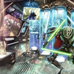 Puzzle RAVENSBURGER Star Wars – villanos: General Grievous, 1000 piezas