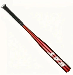 Bate de béisbol de aluminio 25" (64 cm) – de entrenamiento, rojo