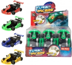 Kart de plástico 9 cm - colores variados