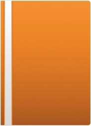 Carpeta de pinza A4 de PP naranja