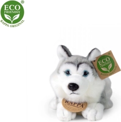 Adorable Perro Husky de Peluche 17 cm Eco-Friendly