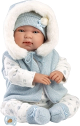Muñeca realista de recién nacido Llorens con sonidos 44 cm