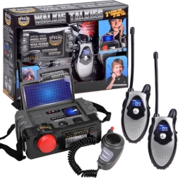 Walkie-talkies infantiles con central – set militar – Policía