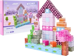 Juego de construcción magnético 3D - 110 piezas