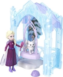 Frozen muñeca pequeña Elsa y refugio de hielo – set de juego