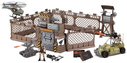 Fortificación militar con helicóptero con efectos 177 cm