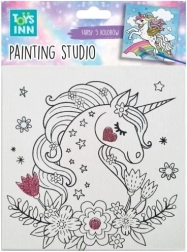 Set creativo de pintura Canvas Pajarito TOYSINN 15 × 15 cm