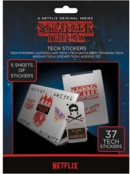 Pegatinas de vinilo de Stranger Things, 37 unidades