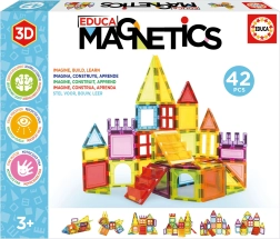 Juego de construcción magnético EDUCA Magnetics 42 piezas