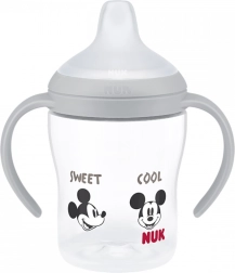 Biberón de aprendizaje NUK Perfect Match DISNEY Minnie, gris, 150 ml
