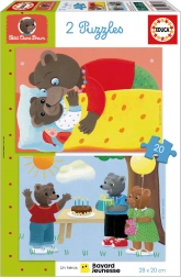 EDUCA Puzzle Osito 2x20 piezas