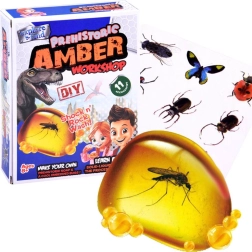 Set creativo Ámbar prehistórico